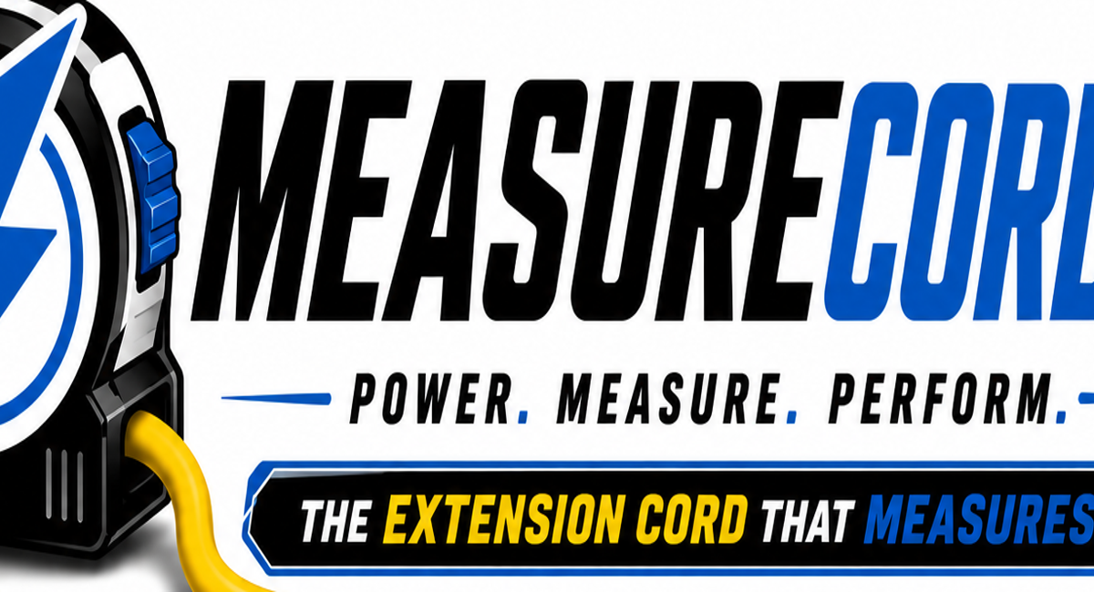 Close-up of MeasureCord measurement markings